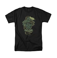 Harry Potter Men's Slytherin Snake Crest T Shirt