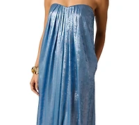 Adrianna Women's Foiled Strapless Ball Gown