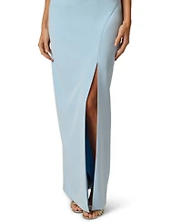 Adrianna Women's Stretch Halter Neck Ball Gown