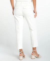 Liverpool Los Angeles Petite High Rise Welt Pocket Crop Trousers