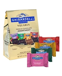 Ghirardelli Premium Assortment Chocolate Squares Intense Dark Chocolate Premium Collection, 2 Pack