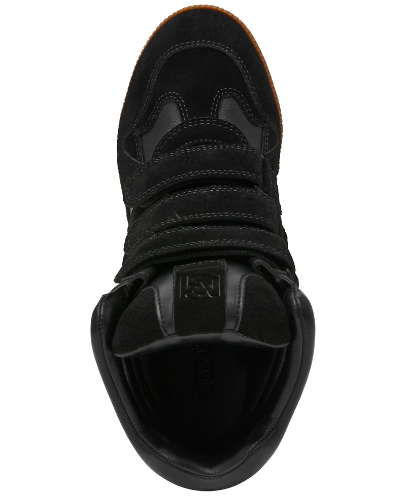 Steve Madden Women's Mavis High-Top Lace-Up Wedge Sneakers