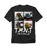 Teenage Mutant Ninja Turtles Big & Tall Group Headshots T Shirt
