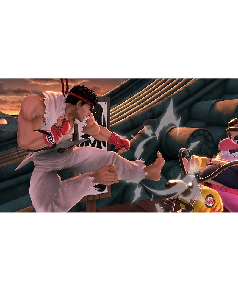 Nintendo Super Smash Bros Ultimate, Pro Controller and MightySkins Code Bundle for Switch