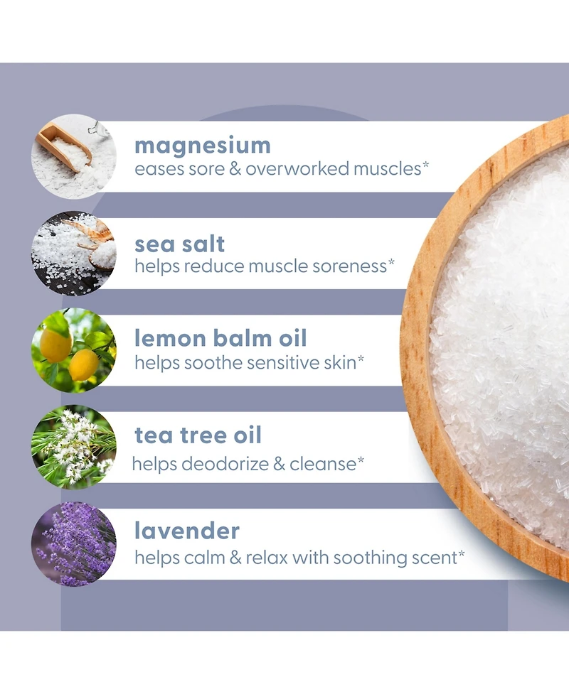 M3 Naturals Soothe & Relax Foot Soak, 16oz
