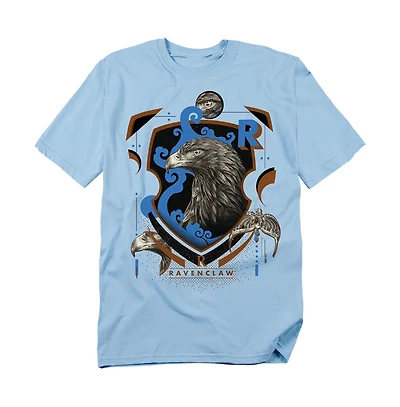Harry Potter Big & Tall Ravenclaw Shield Wrealistic Eagle T Shirt