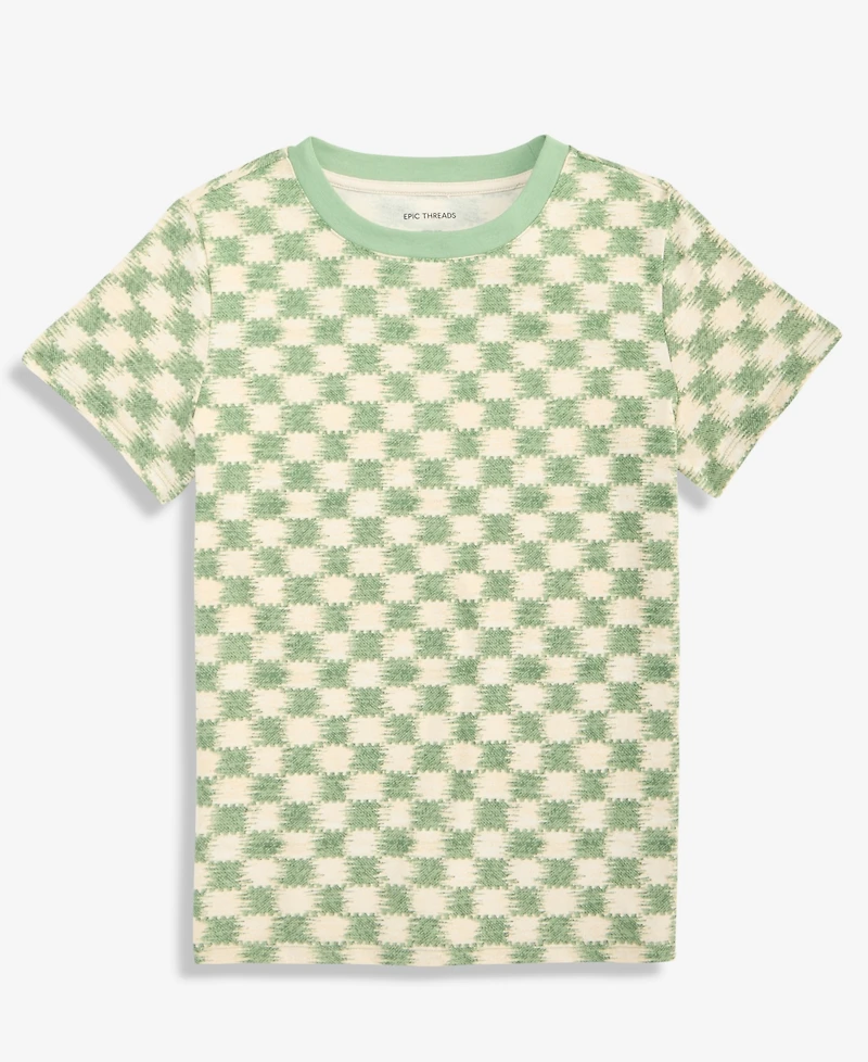 Epic Threads Boys' Xs-xl Checker T-Shirt, Macy's Exclusive