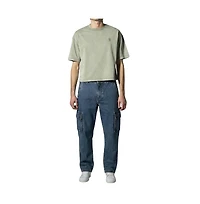 WeSC Men's Denim Cargo Pants