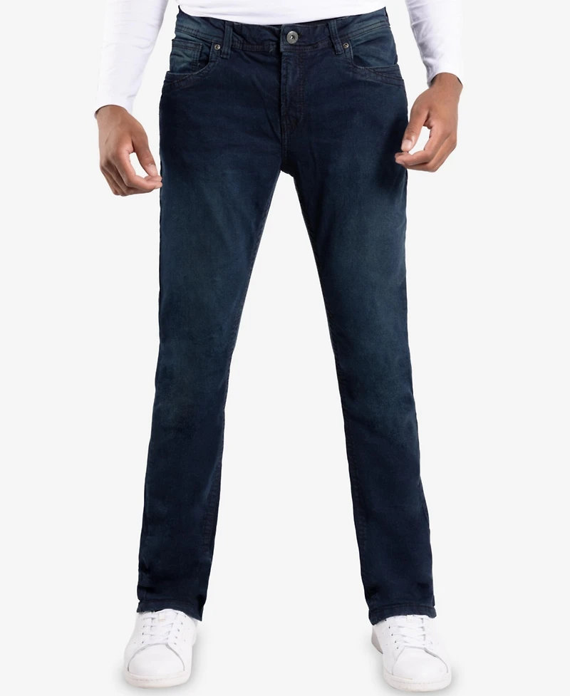 Cultura Men's Saddle Stitch Modern Fit Jeans