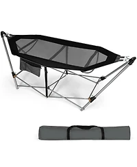 Sugift Portable Folding Hammock with Hammock Stand