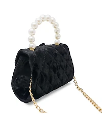 Puttisu Girls Velvet Bloom handbag