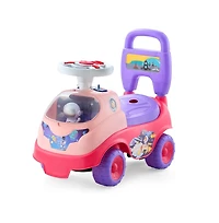 Slickblue Ride On Toddler Push Car, Push Car for Toddler 19 to 36 Months, Kids Ride On Toy with Horn & Music