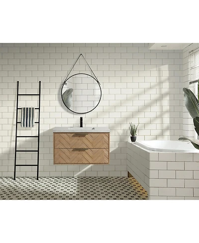 Ari Bath 36" Carlsbad, Weathered Fir Finish