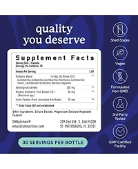 SMNutrition Vaginal Probiotic Capsules, 30ct