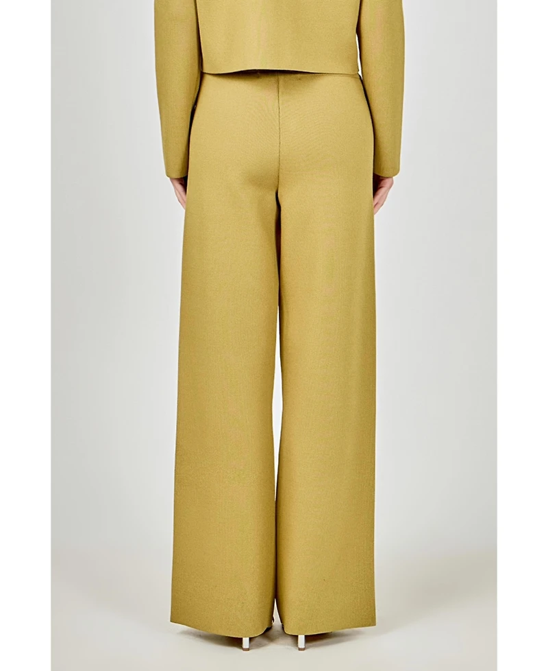 endless rose Women's Relax Fit Knit Pants