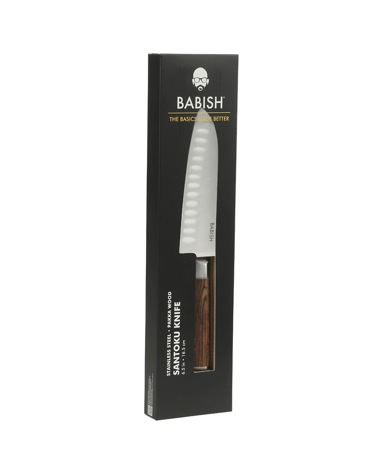 Babish High-Carbon 1.4116 German Steel 6.5" Santoku Knife
