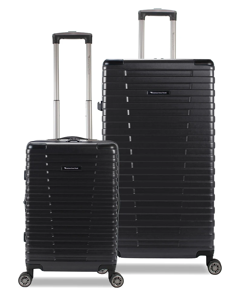 American Green Travel Titan -Pc. Hardside Expandable Spinner Trunk Luggage Set
