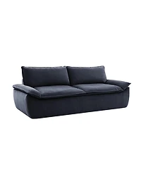 Hulala Home Enrique Modern 90"W Oversized Compressed High-density Foam Sofa and No Assembly Needed