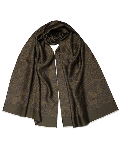 Elizabetta Men's Leone - Wool Silk Scarf for Men
