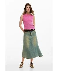 Desigual Women's Crochet T-shirt