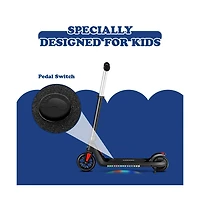 Caroma Electric Scooter for Kids Ages 6-12, 120W Motor & 8 Mph, 80 Mins Ride Time,Adjustable Height Speed, Best Gifts Boys Girls