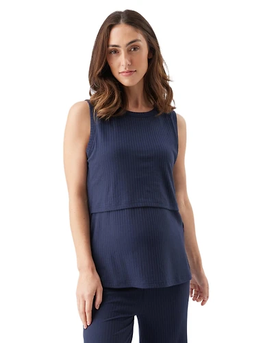 Ripe Maternity Peter Rib Nursing Tank