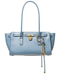 Michael Michael Kors Hamilton Moderne Medium Leather slim shoulder Satchel Handbag