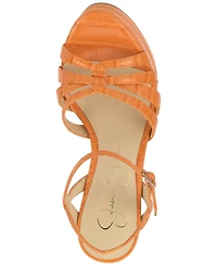 Jessica Simpson Women's Itzari Strappy High-Heel Platform Sandals