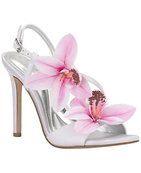 Jessica Simpson Women's Jylia Strappy Orchid Embellished Stiletto Dress Sandals