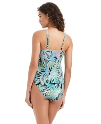 Beyond Control Women's High-Neck Tankini Top