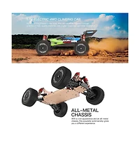 Bruce & Shark 1:14 Scale 37 Mph High-Speed Rc Car, 4WD Off-Road Monster Truck with 2.4GHz Remote & Led Lights