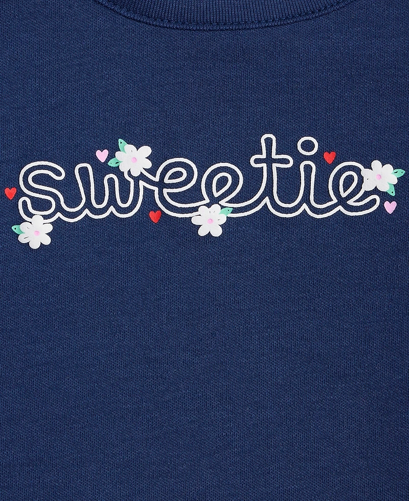 First Impressions Baby Girls' 3M-24M Mix and Match Sweetie Graphic T-Shirt, Macy's Exclusive