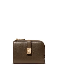 kate spade new york Deco Pebbled Leather Compact Wallet