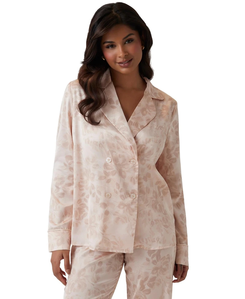 Guess Women's Eco Louise Floral Pj Set