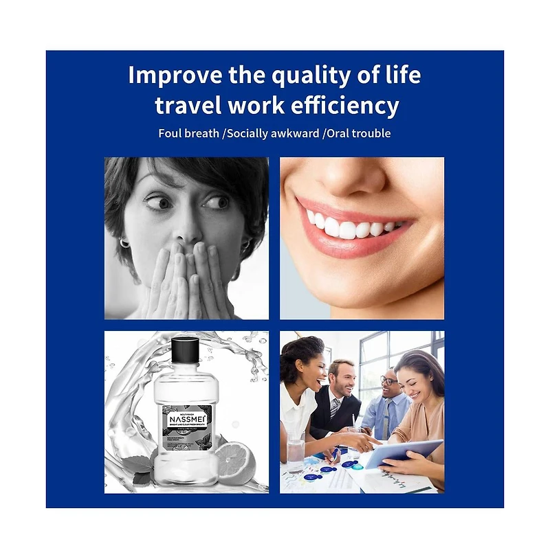 MySmile Water Flosser Mouthwash