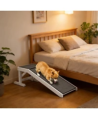 Aostirmotor Convenient Pet Ram Dog Ramp