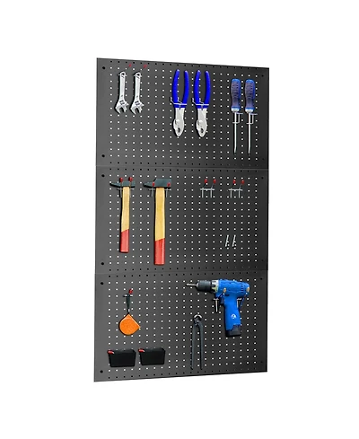 Lugo Pegboard 3PC Wall Organizer Panels 24"x16