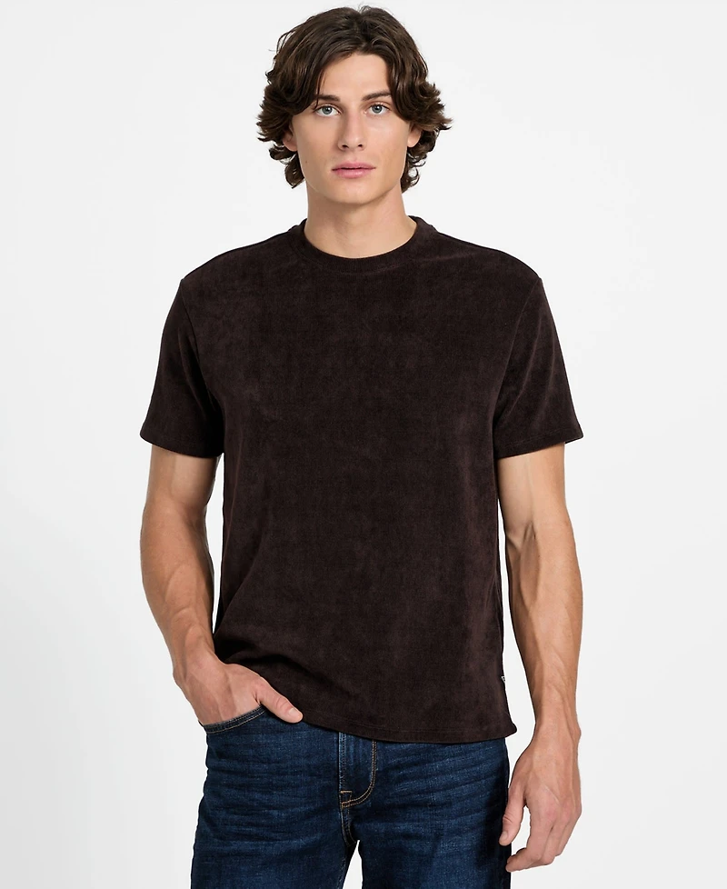 Guess Men's Hawkins Triangle Crewneck T-Shirt