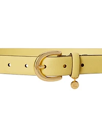 Lauren Ralph Charm Leather Belt