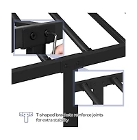 Yaheetech Full Size Metal Bed Frame