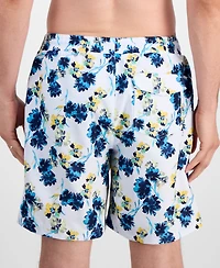 Club Room Men's Casale Floral Swim Trunks, Macy's Exclusive