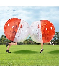 Mecale Inflatable Bumper Ball, Thick Pvc Bubble Ball for Teens & Adults, Outdoor Games, 1-Pack
