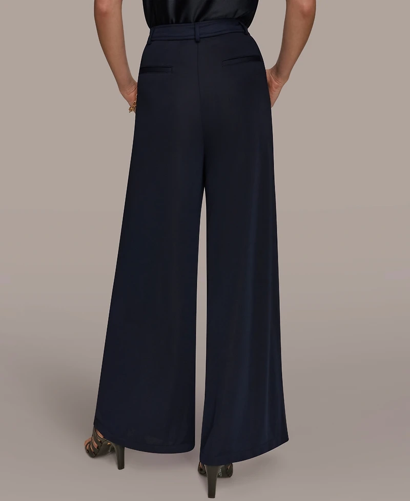 Donna Karan New York Women's Pleated Zip-Fly Pants