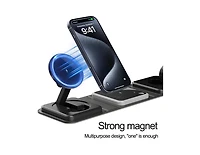 Risokeys 3 in 1 Foldable Wireless Charger, Portable Folding, for iPhone Fast Charging.