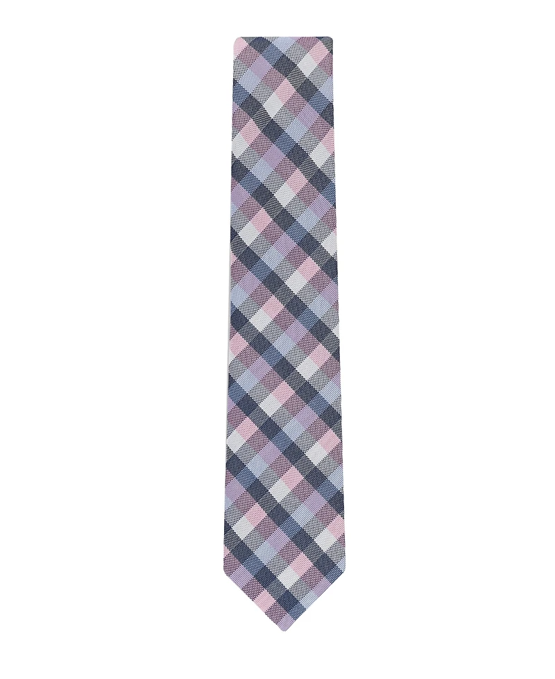 Tommy Hilfiger Men's Holden Seasonal Plaid Pattern Tie