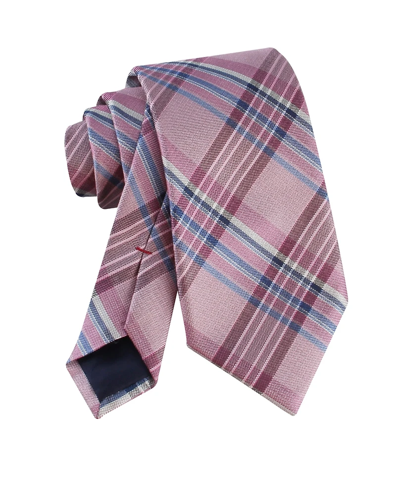 Tommy Hilfiger Men's Plaid Pattern Tie
