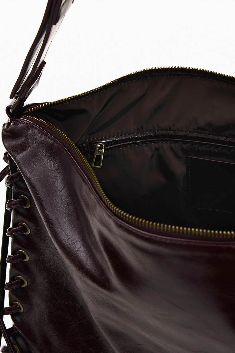 Desigual Women's Large shiny woven bag