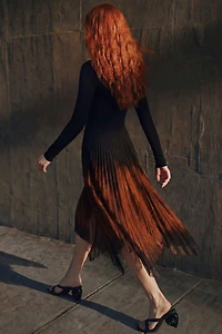 Desigual Women's Fitted midi dress