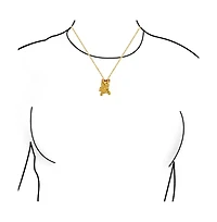 Bling Jewelry Yorkshire Shih Tzu Dog Stud Earrings Pendant or Brooch Jewelry Set Gold Plated