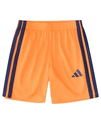 adidas Baby Boys' Short-Sleeve Graphic T-Shirt and 3-Stripe Shorts, 2-Piece Set